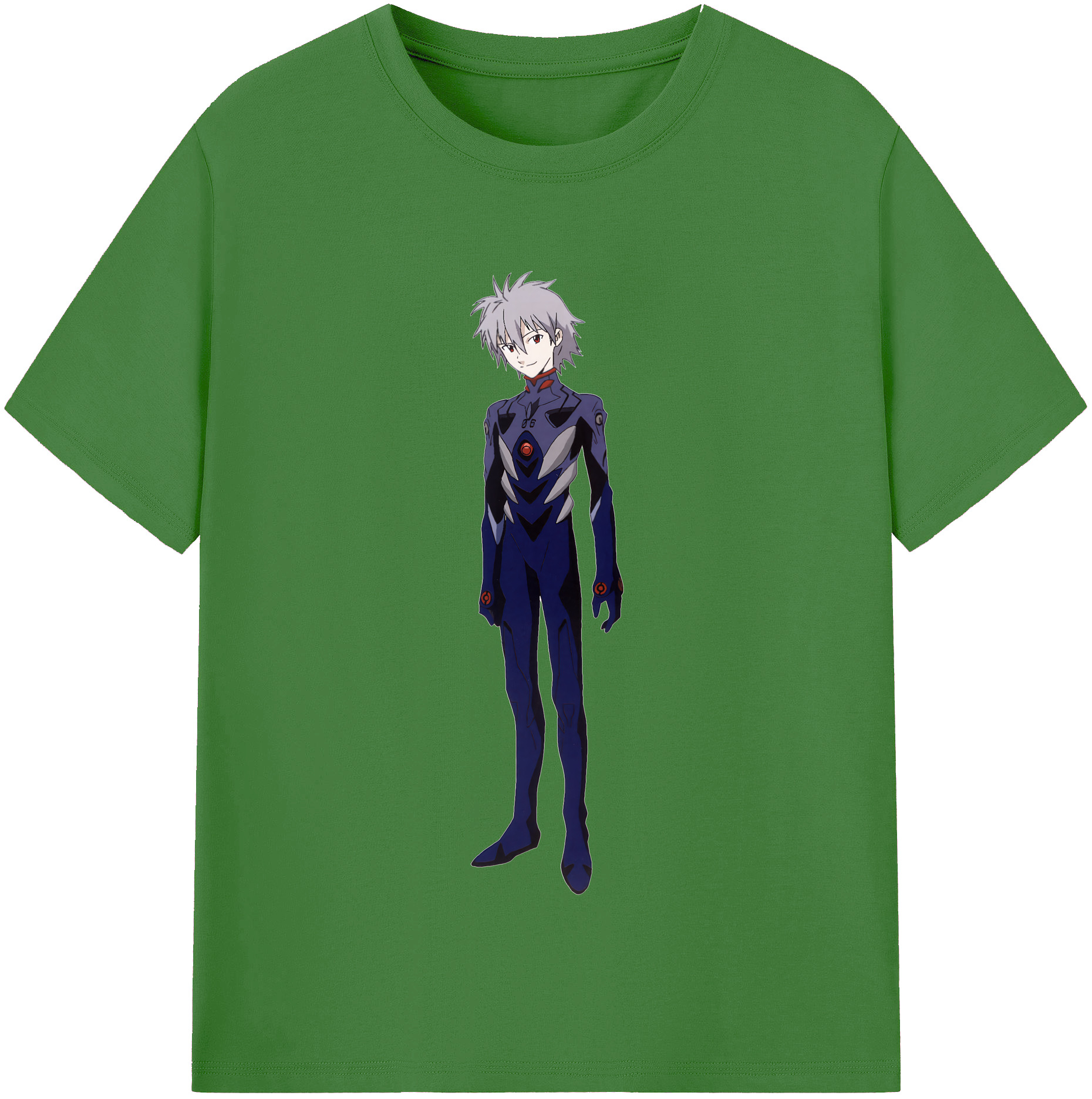（画像用） EVA 新世紀エヴァンゲリオン レディースカジュアルプリントTシャツ（綿100％）